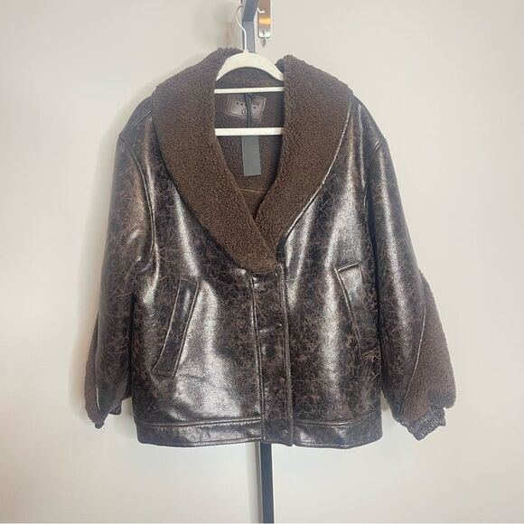 BLANK NYC Bomber Jacket in Sweet Talker |REVOLVE New Large - Picture 11 of 13